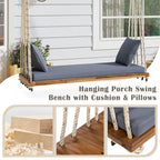 Balancelle en bois pour patio