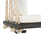 Balancelle en bois pour patio