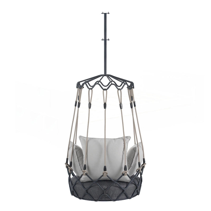 Panier suspendu pour balancelle de porche extérieur