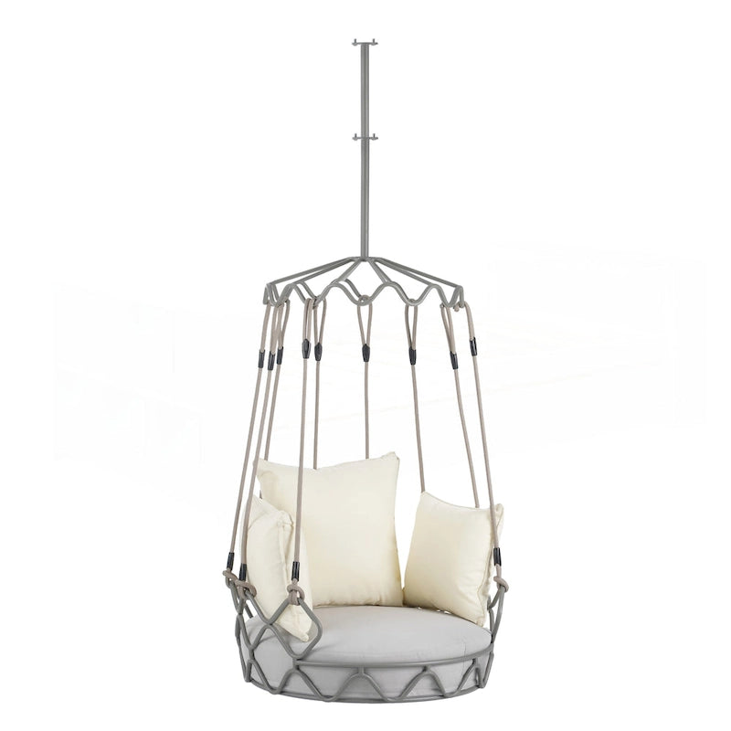 Panier suspendu pour balancelle de porche extérieur