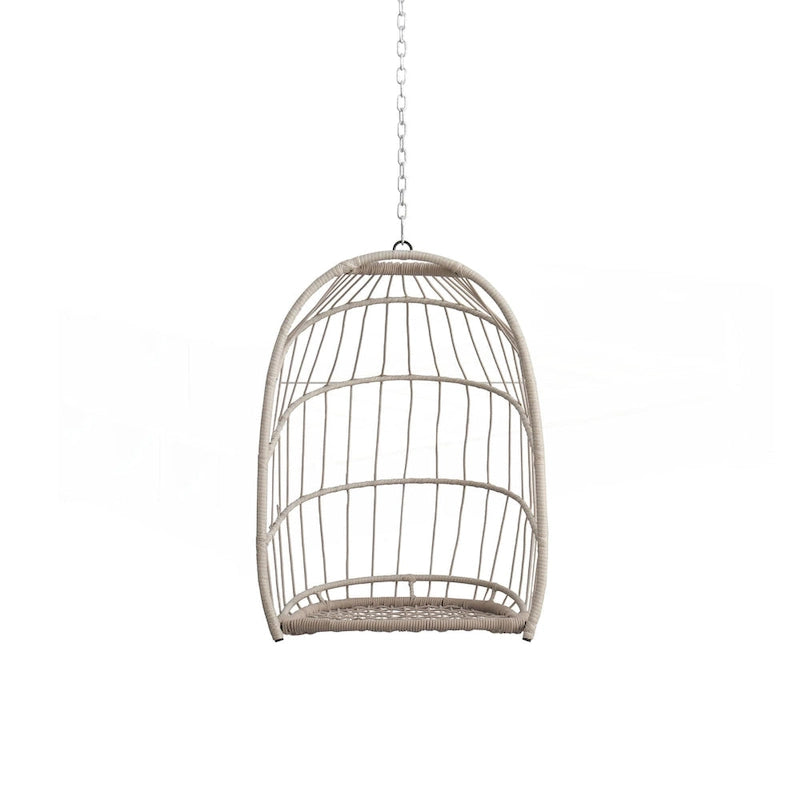 fauteuil suspendu en rotin pour jardin extérieur