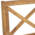 2 chaises de salle à manger avec coussins