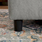 Canapé d'angle réversible de 102,56 po de largeur avec siège d'angle et banquette extensible