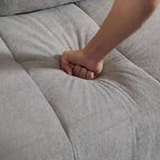 Canapé d'angle réversible de 102,56 po de largeur avec siège d'angle et banquette extensible