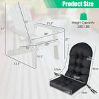Fauteuil Adirondack Costway HIPS avec porte-gobelet - Voir les détails