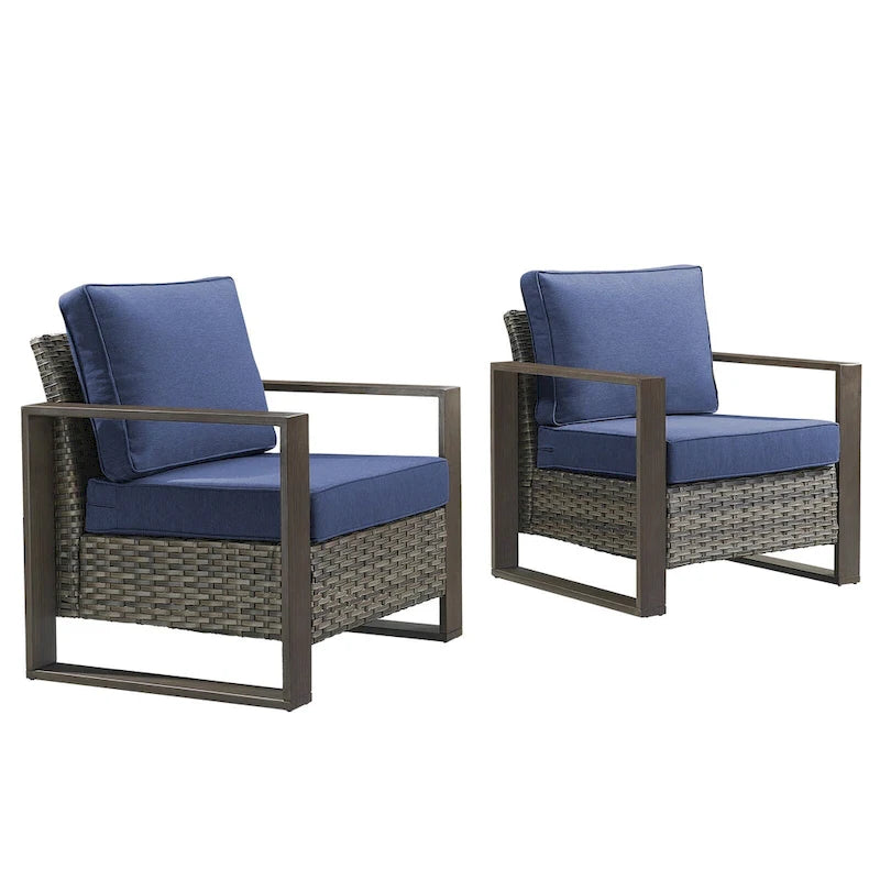 Chaise de jardin avec coussin épais