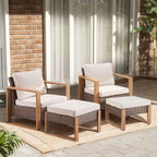 Chaise de jardin avec coussin épais