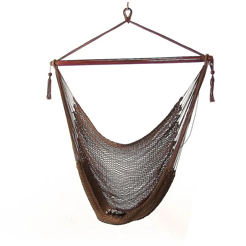 Sunnydaze Hanging Caribbean XL Hammock Chair