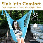 Fauteuil hamac suspendu Sunnydaze Caribbean XL
