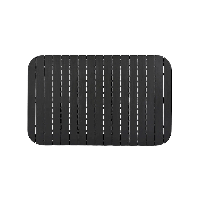 Ensemble de mobilier de patio extérieur 4 pièces, ensemble de meubles sectionnels résistants aux intempéries avec chaises en corde tressée et table basse