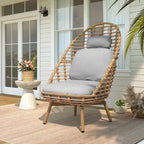 Christopher Knight Home - Fauteuil de jardin Mendoza en rotin PE