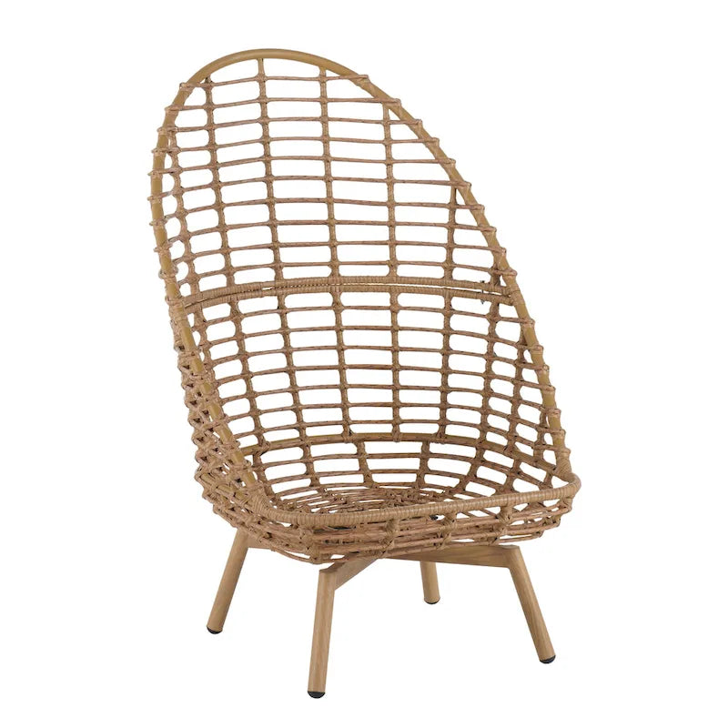 Christopher Knight Home - Fauteuil de jardin Mendoza en rotin PE