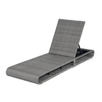 Christopher Knight Home - Angela PE Chaise longue d'extérieur en rotin, ensemble de 2