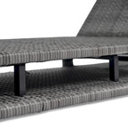 Christopher Knight Home - Angela PE Chaise longue d'extérieur en rotin, ensemble de 2