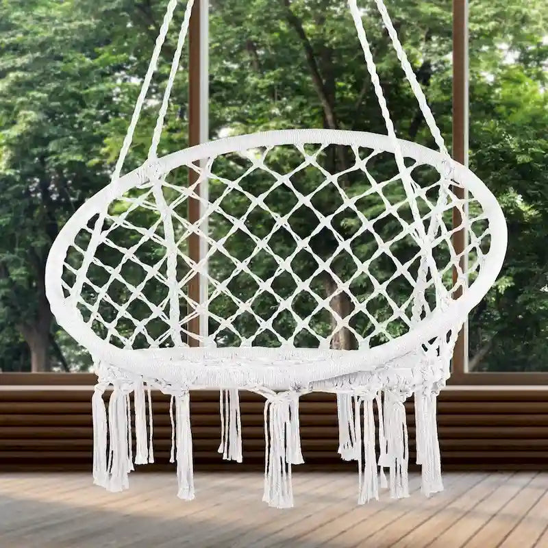 Fauteuil hamac suspendu pour intérieur et extérieur, terrasse, chambre, véranda