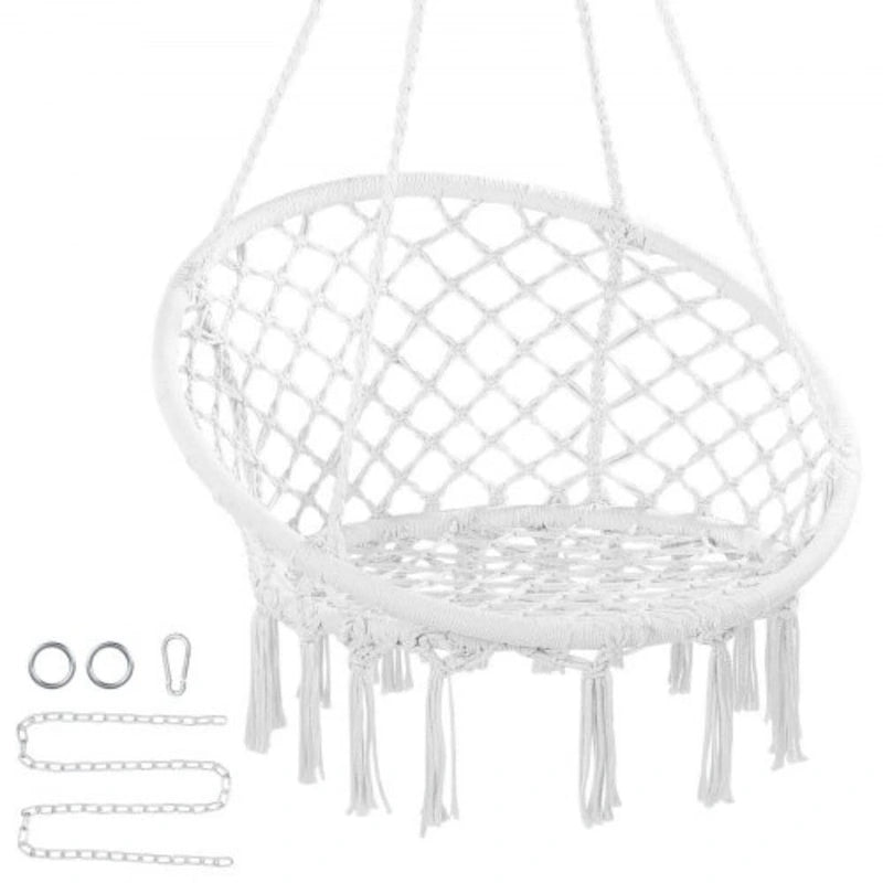 Fauteuil hamac suspendu pour intérieur et extérieur, terrasse, chambre, véranda
