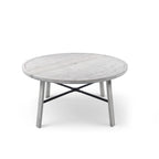 Ensemble de salle à manger d'extérieur pour 4 personnes, en bois, avec trou pour parasol et coussins amovibles, idéal pour terrasse et jardin.