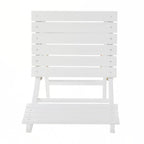 Chaises de salle à manger pliantes d'extérieur en bois d'acacia (lot de 2)