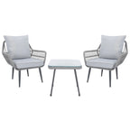 Ensemble de salon 3 pièces SAFAVIEH Mariyah - 68,5 cm L x 76 cm P x 71 cm H