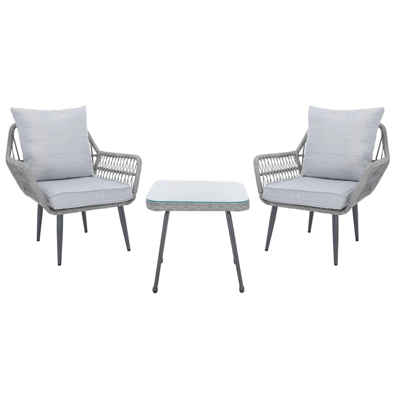 Ensemble de salon 3 pièces SAFAVIEH Mariyah - 68,5 cm L x 76 cm P x 71 cm H