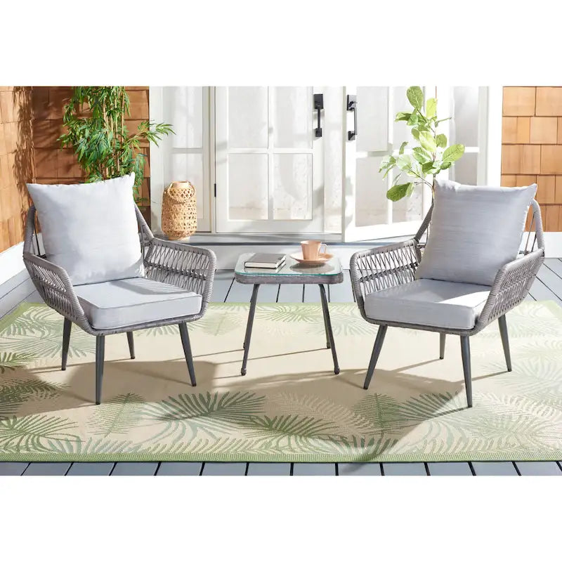 Ensemble de salon 3 pièces SAFAVIEH Mariyah - 68,5 cm L x 76 cm P x 71 cm H