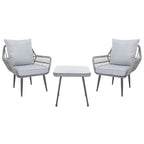 Ensemble de salon 3 pièces SAFAVIEH Mariyah - 68,5 cm L x 76 cm P x 71 cm H
