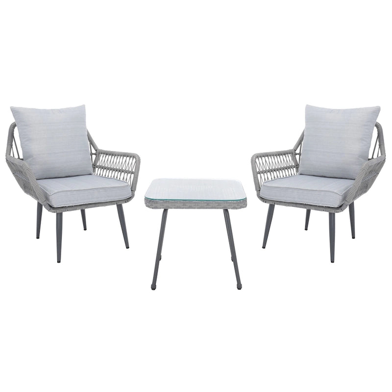 Ensemble de salon 3 pièces SAFAVIEH Mariyah - 68,5 cm L x 76 cm P x 71 cm H