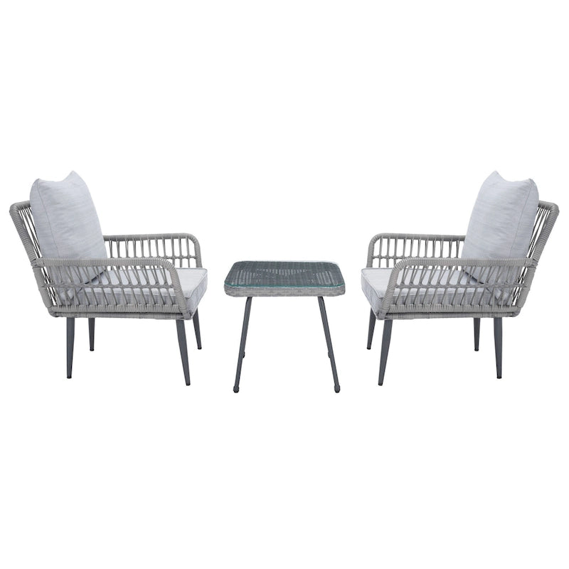 Ensemble de salon 3 pièces SAFAVIEH Mariyah - 68,5 cm L x 76 cm P x 71 cm H
