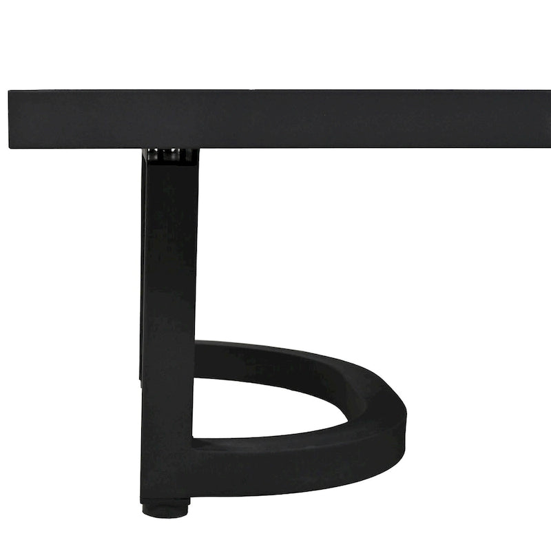 Ensemble de mobilier de patio, ensemble de canapé d'extérieur en acier 5 pièces, ensemble de conversation tout temps avec table basse et 2 chaises individuelles