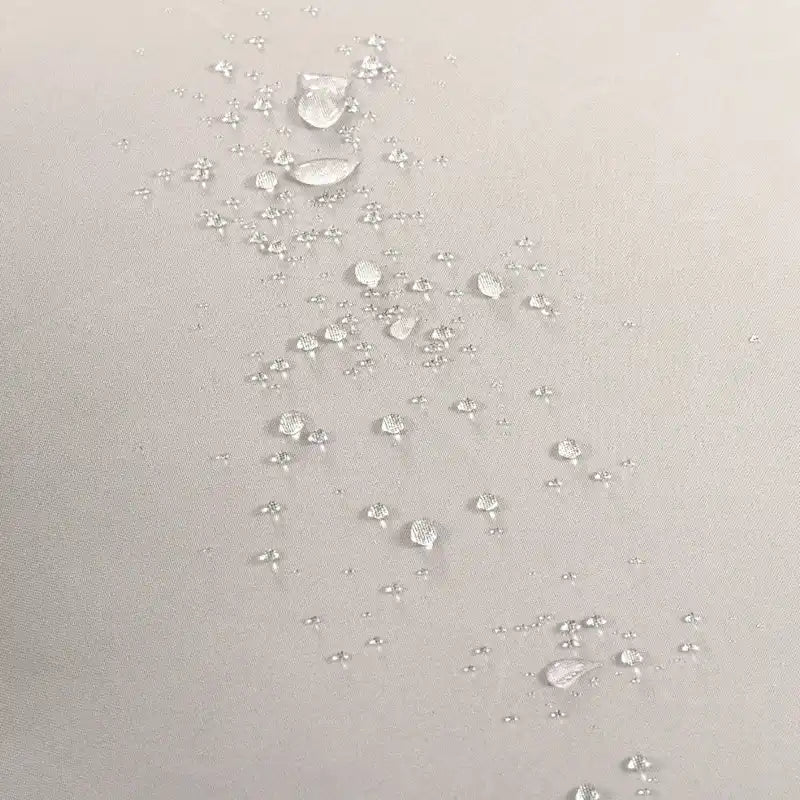 Ensemble de mobilier de patio 4 pièces, ensemble de conversation de jardin avec table en verre trempé, assises profondes et coussins épais