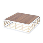 Ensemble de mobilier de patio 7 pièces, ensemble de mobilier de conversation résistant aux intempéries, ensemble de canapé d'angle pour patio avec coussins et table basse