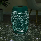 Table d'appoint, couleur bleu foncé
