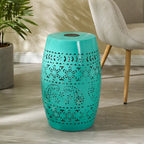 Table d'appoint, couleur bleu foncé