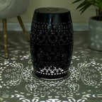 Table d'appoint, couleur bleu foncé