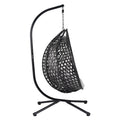 Fauteuil suspendu œuf polyvalent U_STYLE pour une utilisation intérieure et extérieure