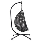 Fauteuil suspendu œuf polyvalent U_STYLE pour une utilisation intérieure et extérieure