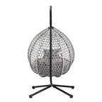 Fauteuil suspendu œuf polyvalent U_STYLE pour une utilisation intérieure et extérieure
