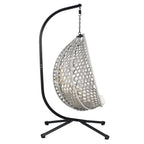 Fauteuil suspendu œuf polyvalent U_STYLE pour une utilisation intérieure et extérieure