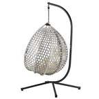 Fauteuil suspendu œuf polyvalent U_STYLE pour une utilisation intérieure et extérieure