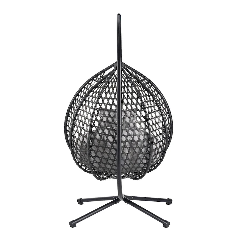 Fauteuil suspendu œuf polyvalent U_STYLE pour une utilisation intérieure et extérieure