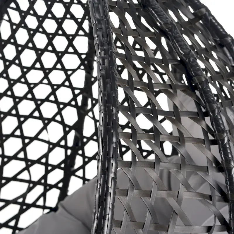 Fauteuil suspendu œuf polyvalent U_STYLE pour une utilisation intérieure et extérieure