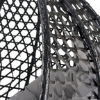 Fauteuil suspendu œuf polyvalent U_STYLE pour une utilisation intérieure et extérieure