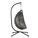 Fauteuil suspendu œuf polyvalent U_STYLE pour une utilisation intérieure et extérieure