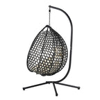 Fauteuil suspendu œuf polyvalent U_STYLE pour une utilisation intérieure et extérieure