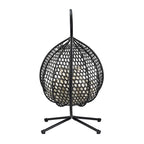 Fauteuil suspendu œuf polyvalent U_STYLE pour une utilisation intérieure et extérieure
