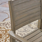 Chaises de salle à manger d'extérieur empilables