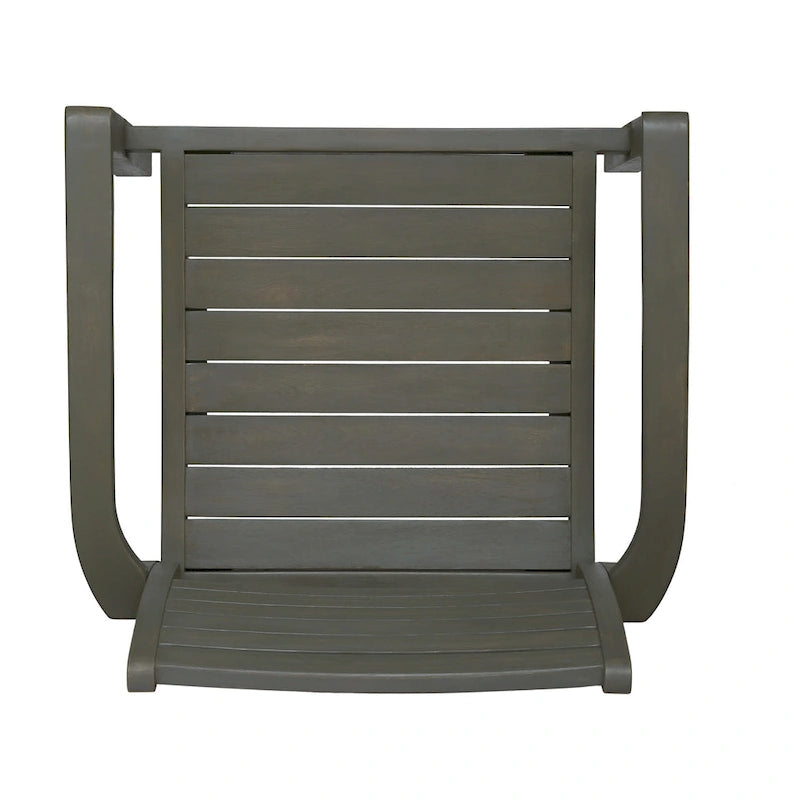 Chaises de salle à manger d'extérieur empilables