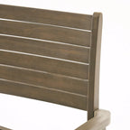 Chaises de salle à manger d'extérieur empilables