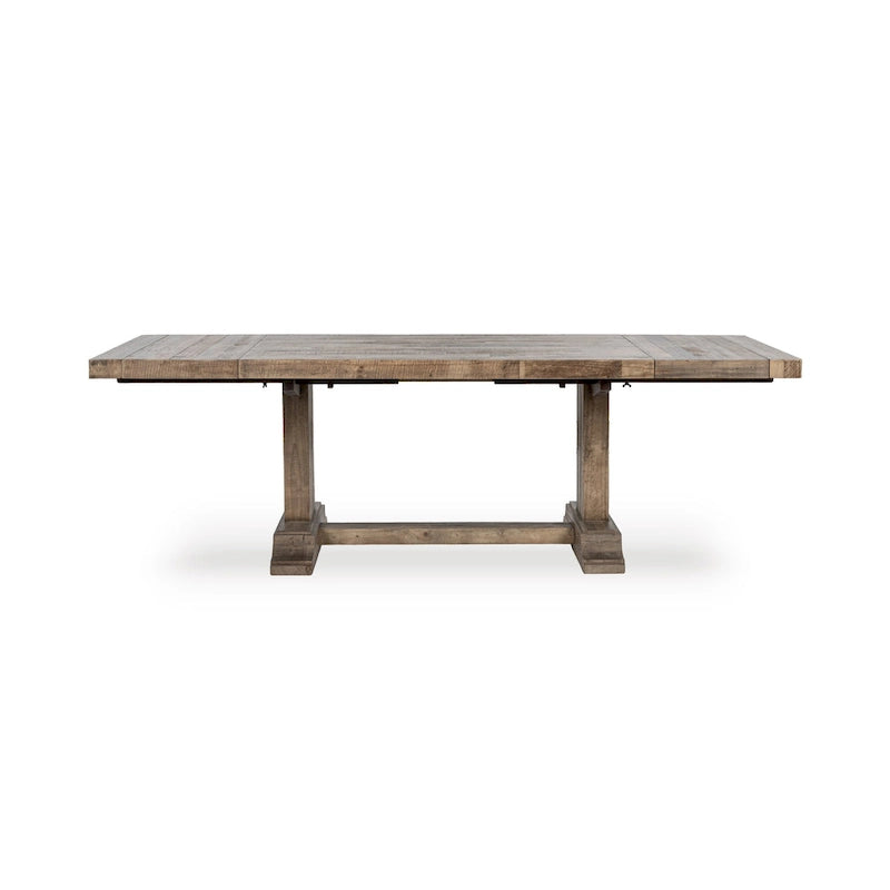 Table de salle à manger extensible Dita en pin recyclé de Kosas Home
