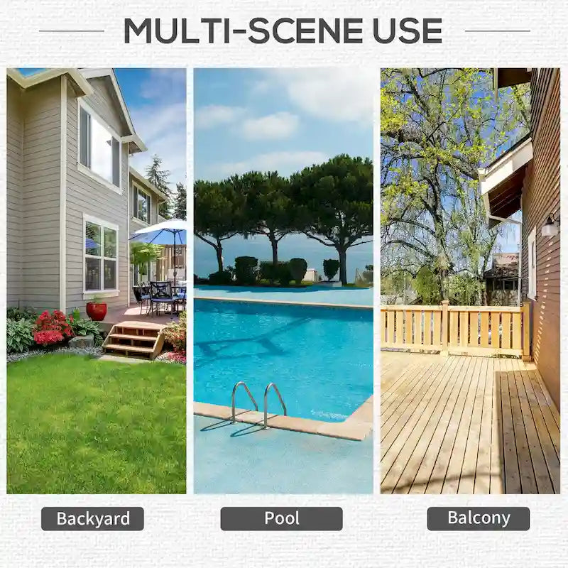 Ensemble bistro de patio Outsunny 3 pièces en résine tressée, mobilier d'extérieur en rotin PE tressé à la main pour véranda, jardin ou porche avec table basse